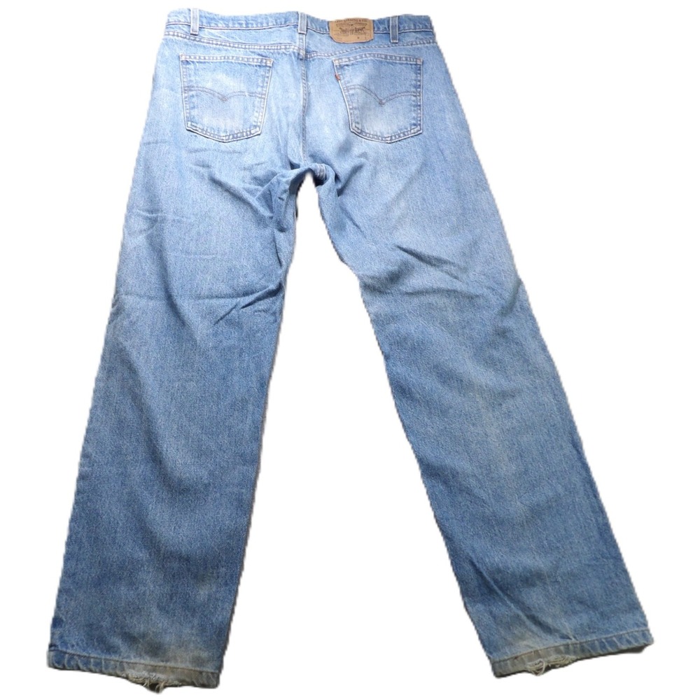 VTG 80s Levi's 505 Orange Tab Men W40 L34 Light Wash Straight Jeans USA Grunge